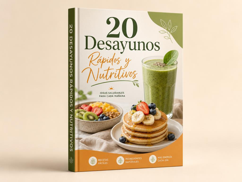 Bono 1: 20 Desayunos Rápidos y Nutritivos