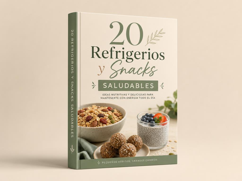 Bono 2: 20 Refrigerios y Snacks Saludables